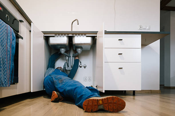 Professional Emergency Plumber technician working in Argenta, IL